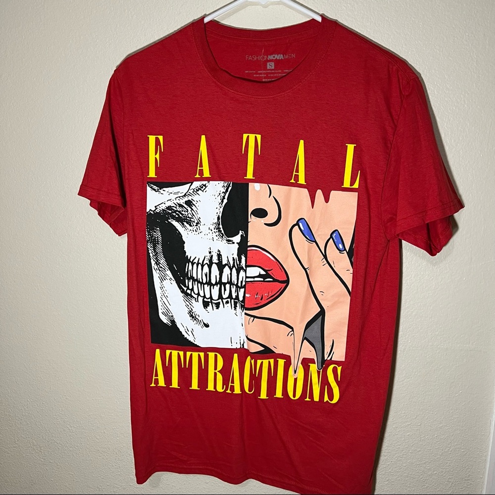 FASHION NOVA RED TEE
